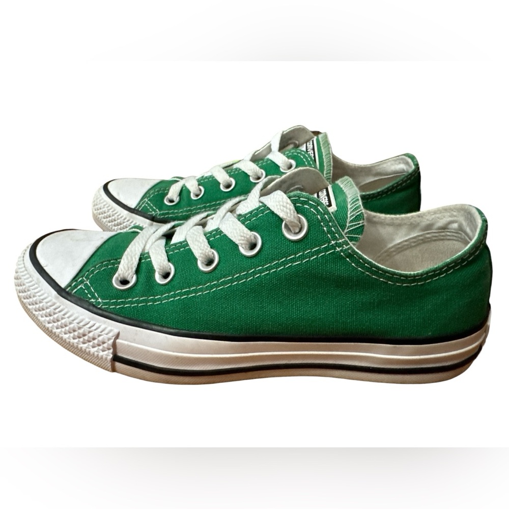 Converse Shoes Women’s Size 6 Green Chuck Taylor All‎ Star Low Top Sneakers Lace